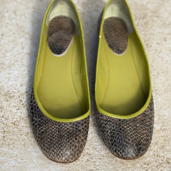 Nine West Logan snakeskin flats 7.5 - Picture 10 of 15